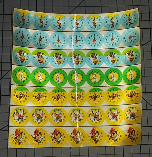 Rare 1960s nos full sheet - 1960s, of